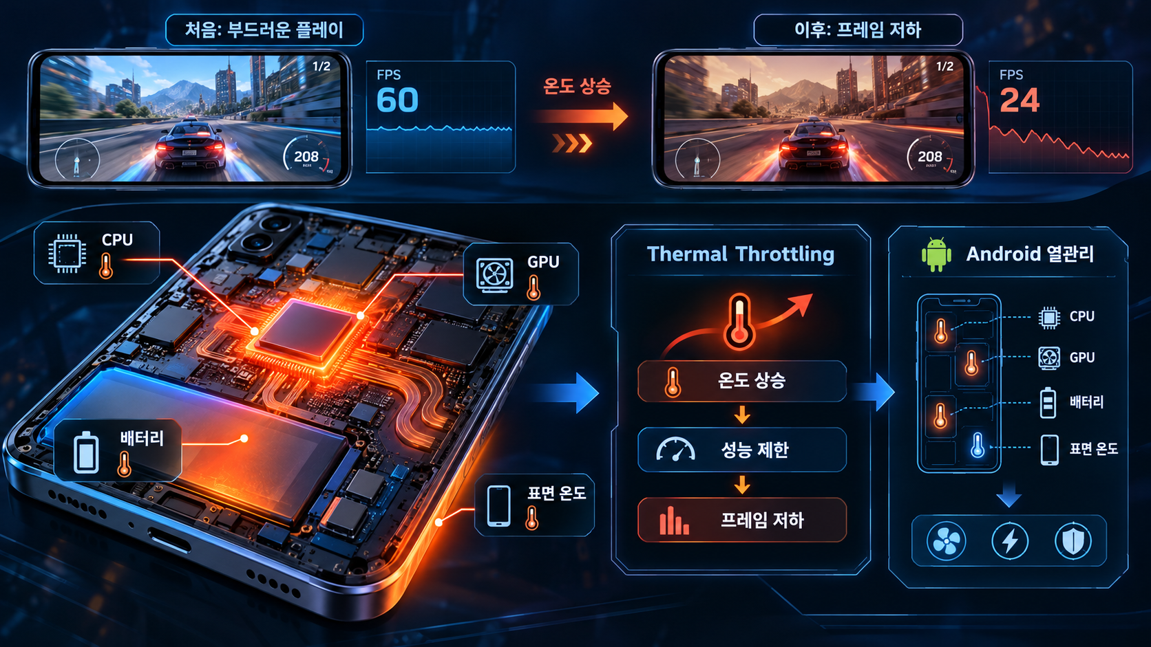 Thermal Throttling(열에 의한 성능 제한)