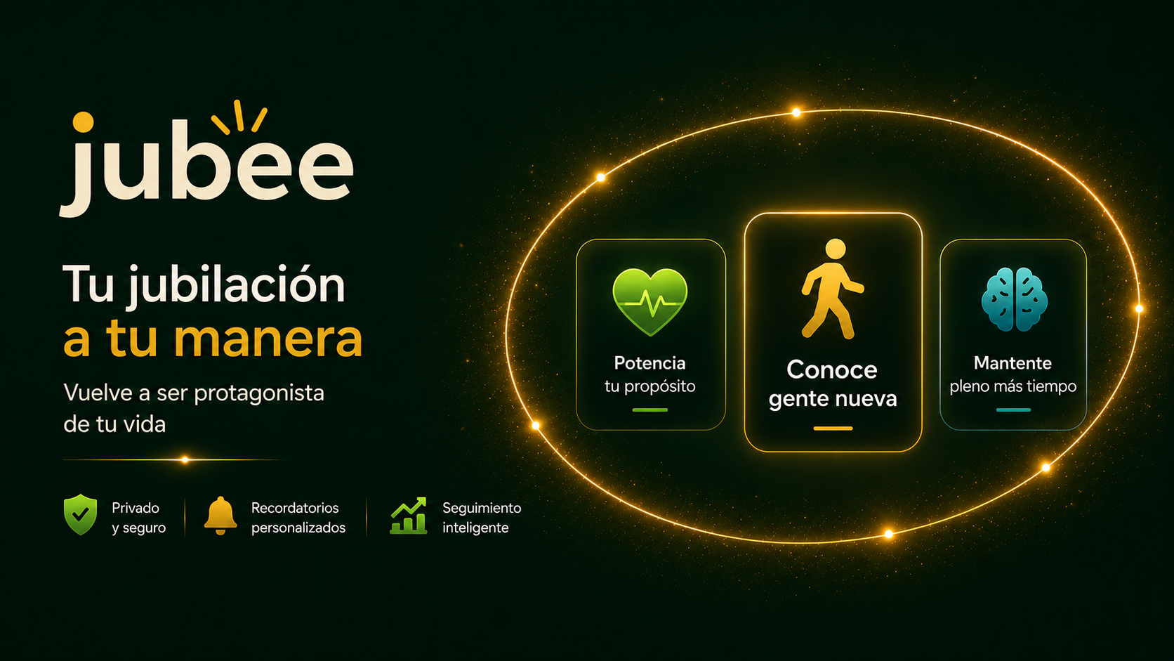 Jubee comprende tu bienestar, te guía cada día y equilibra cuerpo y mente