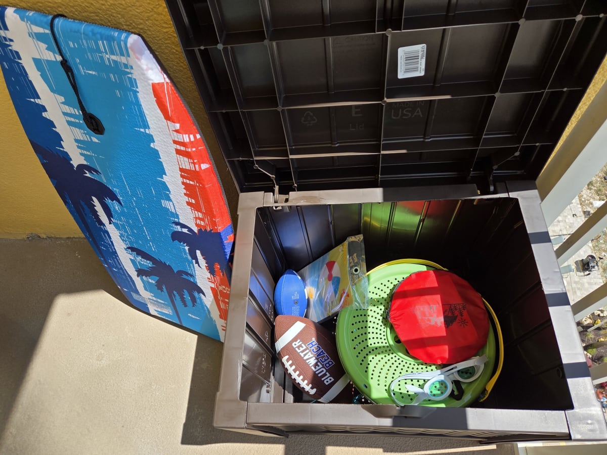 Beach Toy Storage
