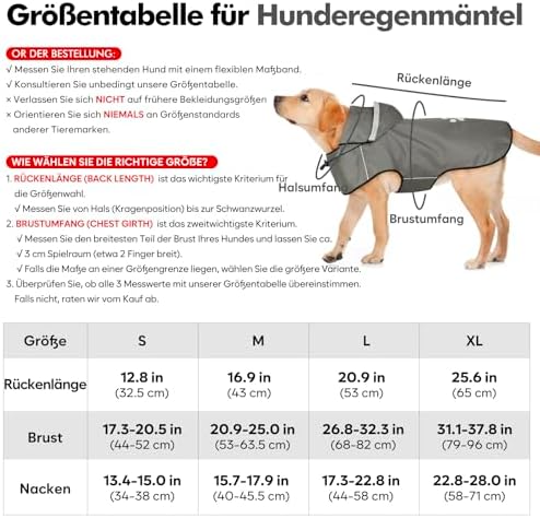 Vue 2 de Impermeable Chien Reglable Manteau