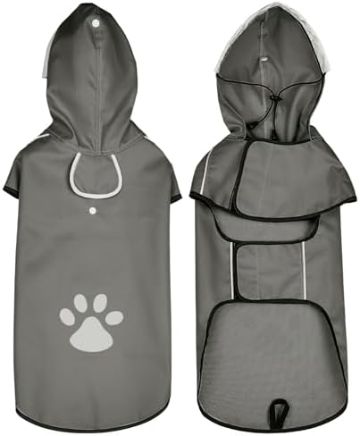 Vue 6 de Impermeable Chien Reglable Manteau