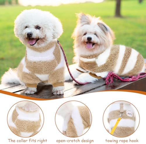 Vue 3 de Pull Chien Hiver Yisight