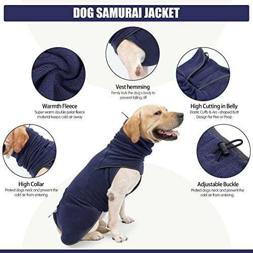 Vue 4 de Lianzimau Manteau Polaire Chien