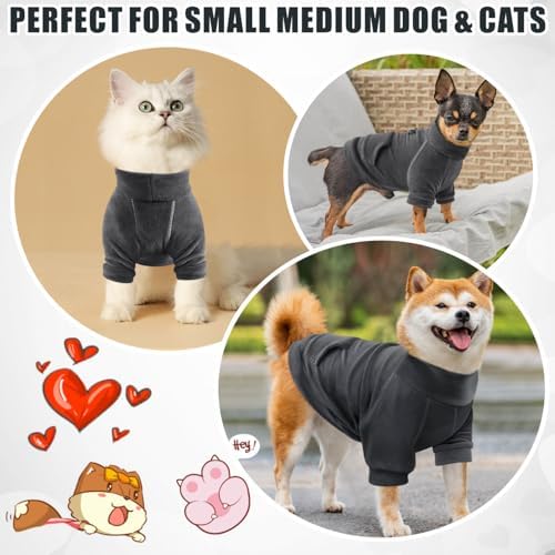 Vue 3 de Mosucoirl Pull Chien Hoodie