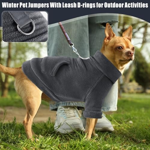 Vue 4 de Mosucoirl Pull Chien Hoodie