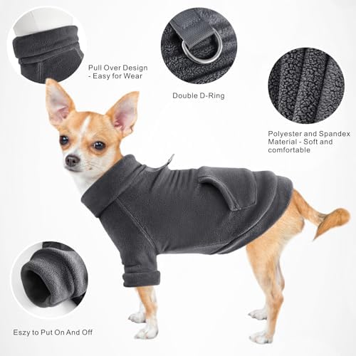 Vue 7 de Mosucoirl Pull Chien Hoodie