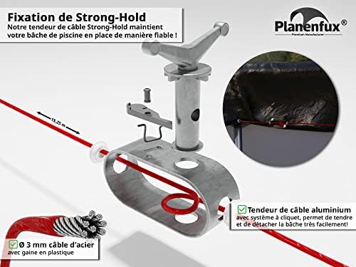 Vue 3 de Planenfux Bache Piscine Ronde