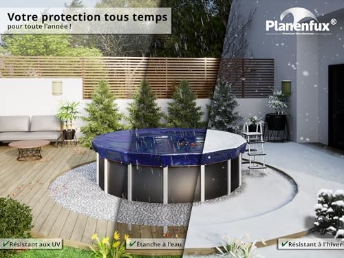 Vue 4 de Planenfux Bache Piscine Ronde