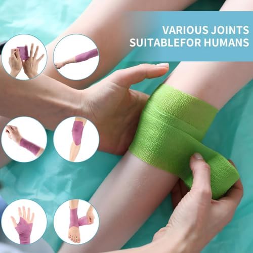 Vue 6 de Zosenyer Bandage Autoadhesif Rollen