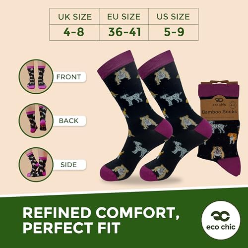 Vue 3 de Eco Chic Chaussettes En