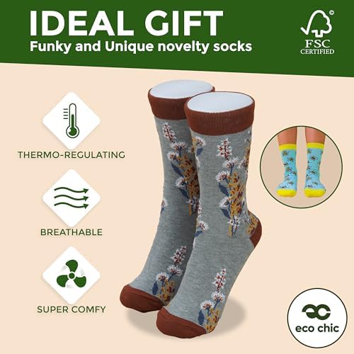 Vue 4 de Eco Chic Chaussettes En