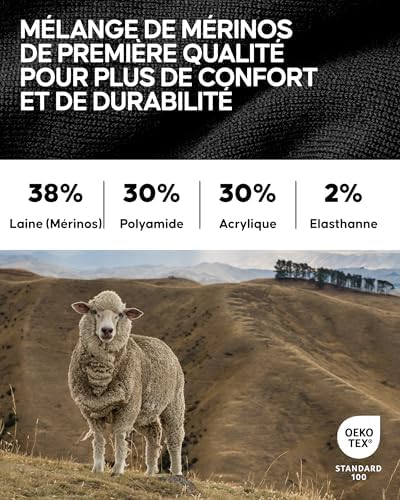 Vue 4 de Danish Endurance Chaussettes De