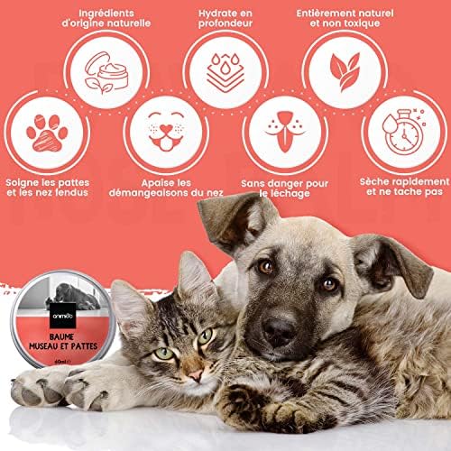 Vue 2 de Baume Coussinet Chien Chat