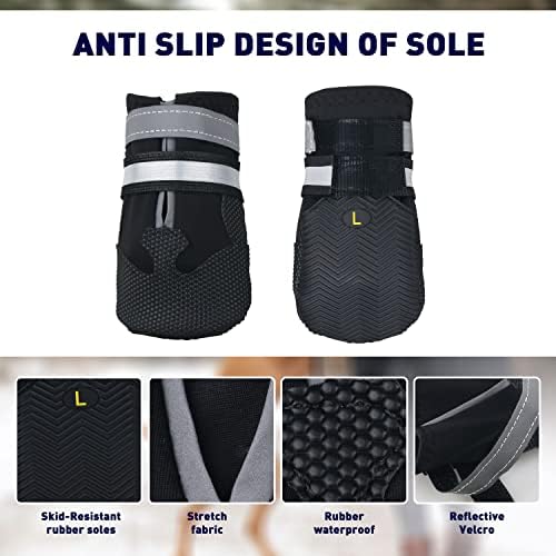 Vue 5 de Dricar Bottes Chien Ensemble