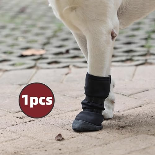 Vue 6 de Chaussette Chienantiderapantes Douce Dog