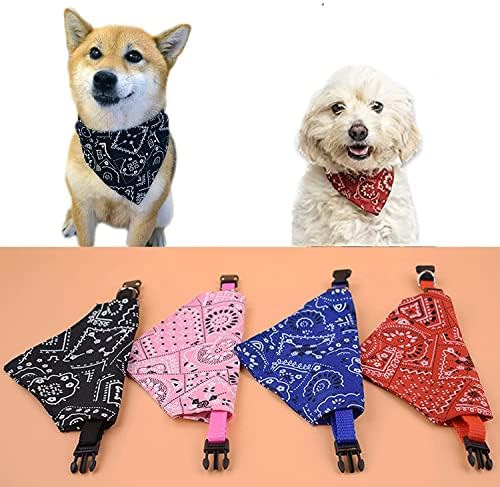 Vue 5 de Bandana Chien Collier Taozoey