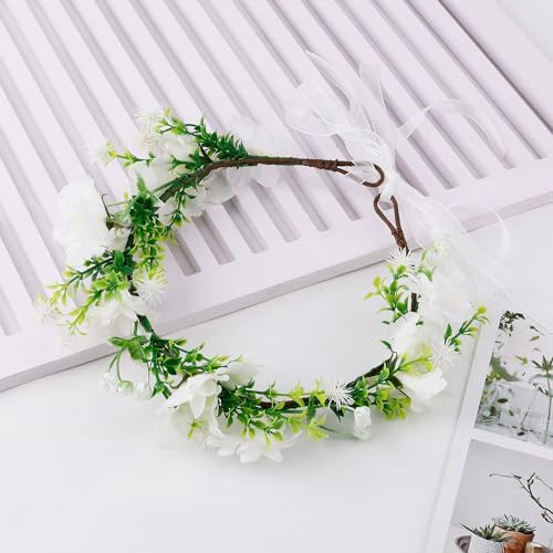 Vue 4 de Collier De Fleurs De