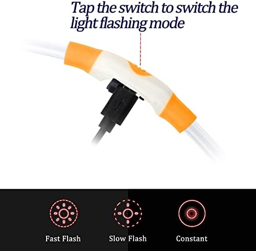 Vue 2 de Coolzon Collier Lumineux Pour