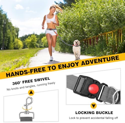 Vue 4 de Pawaboo Laisse Mains Libres