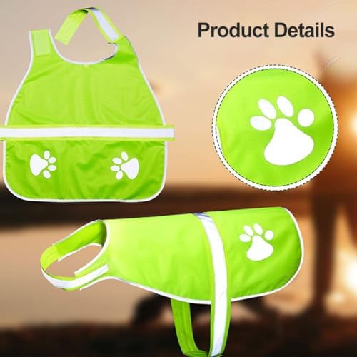 Vue 4 de Gilet Reflechissant Pour Chienchiens