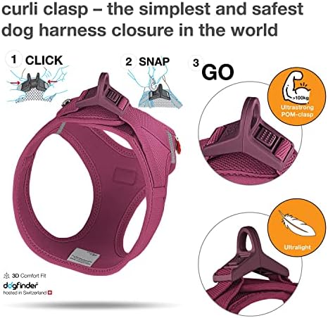Vue 3 de Vest Harness Curli Clasp