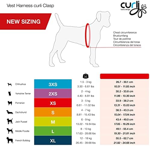 Vue 4 de Vest Harness Curli Clasp