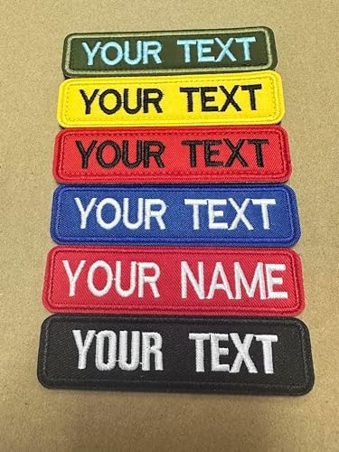 Vue 4 de Patchs Patch De Nom