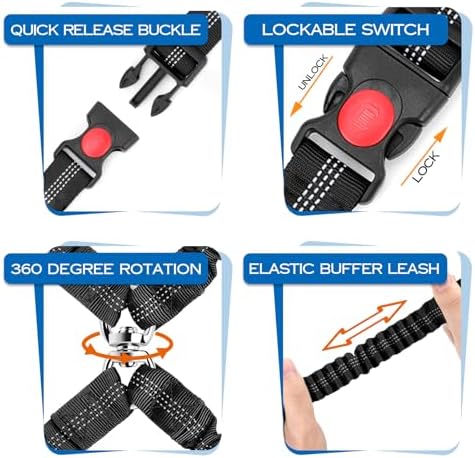 Vue 2 de Reglable Double Ceintures De