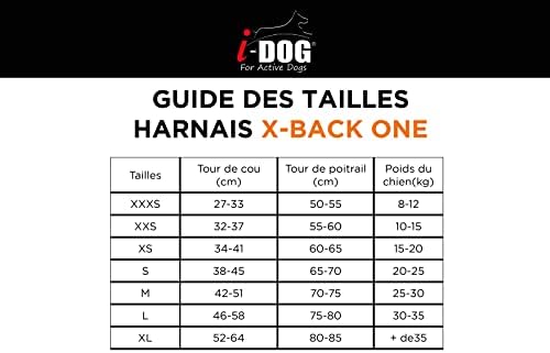 Vue 4 de Harnais Chien Sport Xback