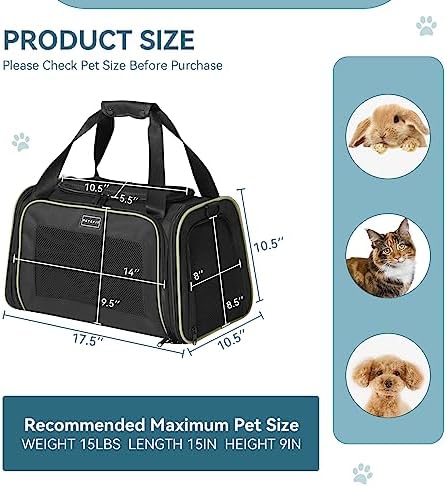 Vue 4 de Petsfit Sac De Transport