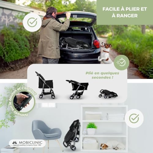 Vue 6 de Mobiclinic Pets Poussette Pour