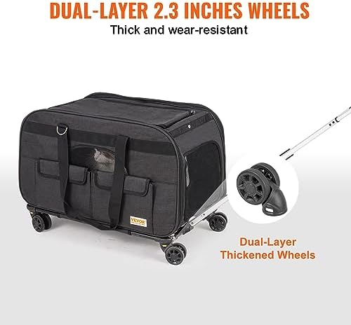 Vue 4 de Vevor Sac Roulettes