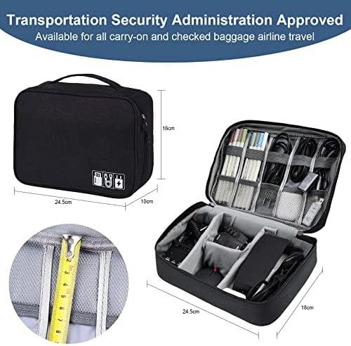 Vue 2 de Aiqinu Sac Cable Multifonctionnel