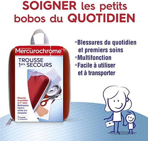 Vue 3 de Mercurochrome Trousse Ers Secours