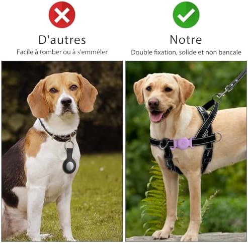 Vue 4 de Vancle Airtag Etuis Collier