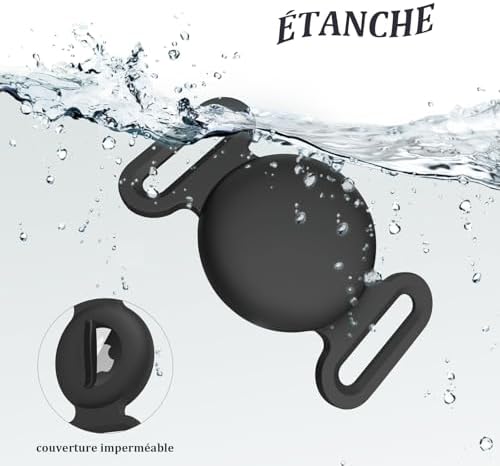 Vue 6 de Vancle Airtag Etuis Collier