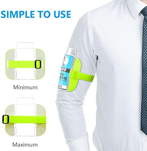 Vue 5 de Vicloon Brassards Portebadges Pcs