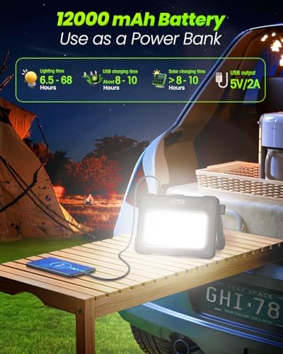 Vue 5 de Clv Projecteur Led Rechargeable