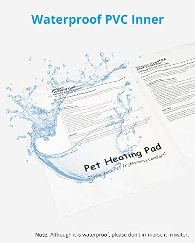 Vue 4 de Nicrew Tapis Chauffant Chien