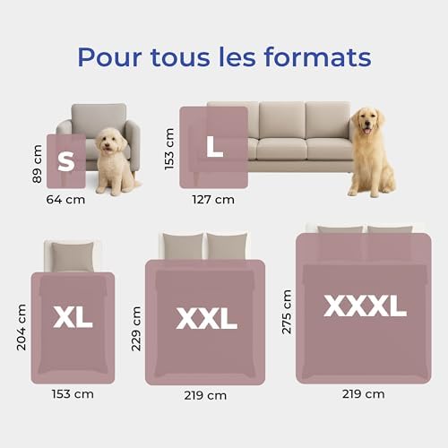 Vue 5 de Dreamzie Plaid Impermeable Chien