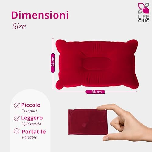 Vue 2 de Lifechic Coussin De Voyage