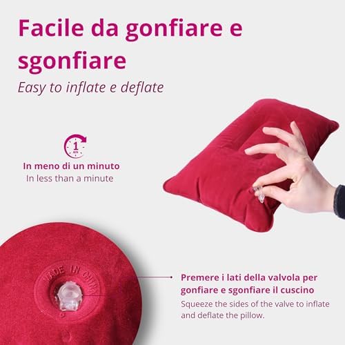 Vue 3 de Lifechic Coussin De Voyage