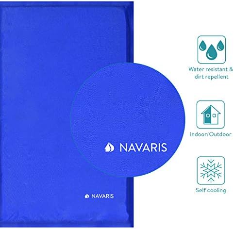 Vue 4 de Navaris Tapis Rafraichissant Chien