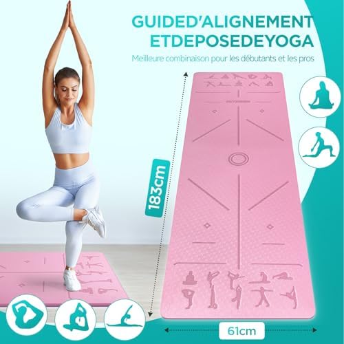 Vue 2 de Outdouse Tapis De Yogatapis