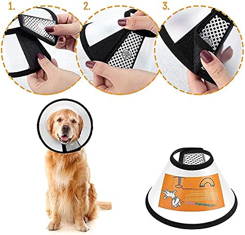 Vue 4 de Wyfcr Pet Cone Recovery