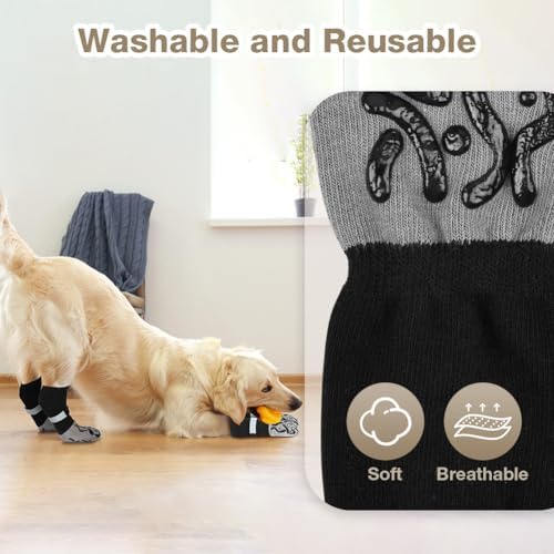 Vue 7 de Adiwo Chaussettes Antiderapantes Pour