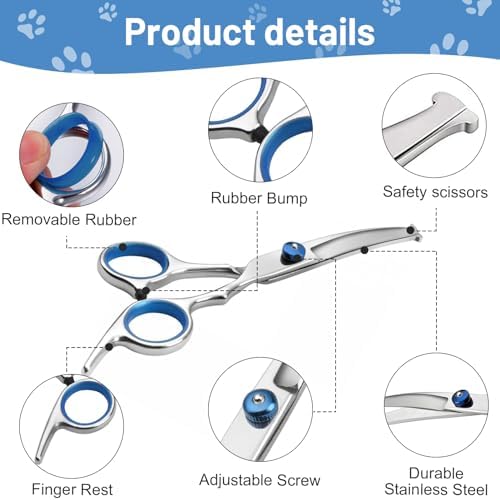 Vue 4 de Ciseaux De Toilettage Professionnels