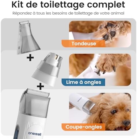 Vue 5 de Oneisall Aspirateur Poil De