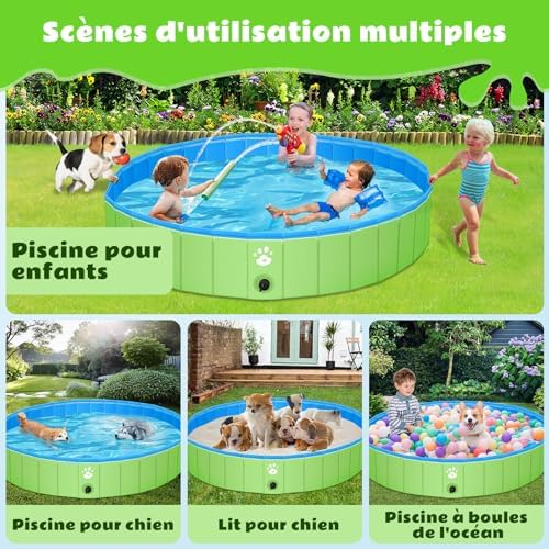 Vue 4 de Yikanwen Piscine Pour Chien