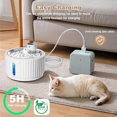 Vue 4 de Fontaine Eau Chat